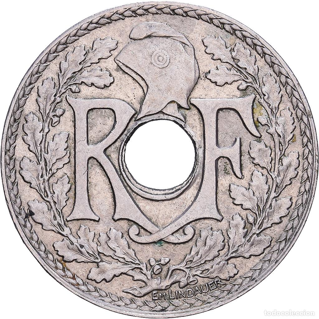 Monedas antiguas de Europa: [#228669] Francia, 25 Centimes, Lindauer, 1936, Cobre - n&iacute;quel, MBC, KM:867a