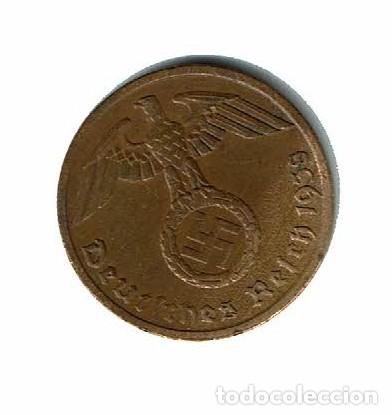 Monedas antiguas de Europa: ALEMANIA 1 PFENNIG 1938 A -ALEMANIA - III REICH