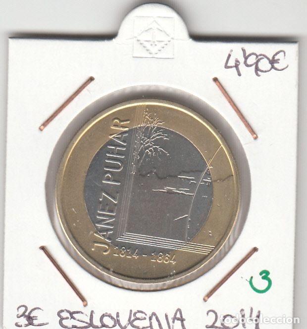 Monedas antiguas de Europa: CREU0003 MONEDA ESLOVENIA 3 EUROS 2014 SIN CIRCULAR