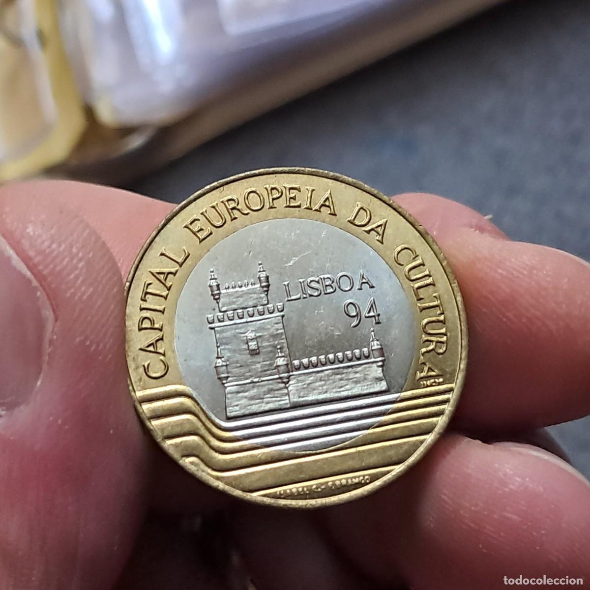 Monedas antiguas de Europa: MONEDA DE PORTUGAL 200 ESCUDOS 1994 INCM UNC, (Capital Europea de la Cultura) KM# 669, KM# R94.01.