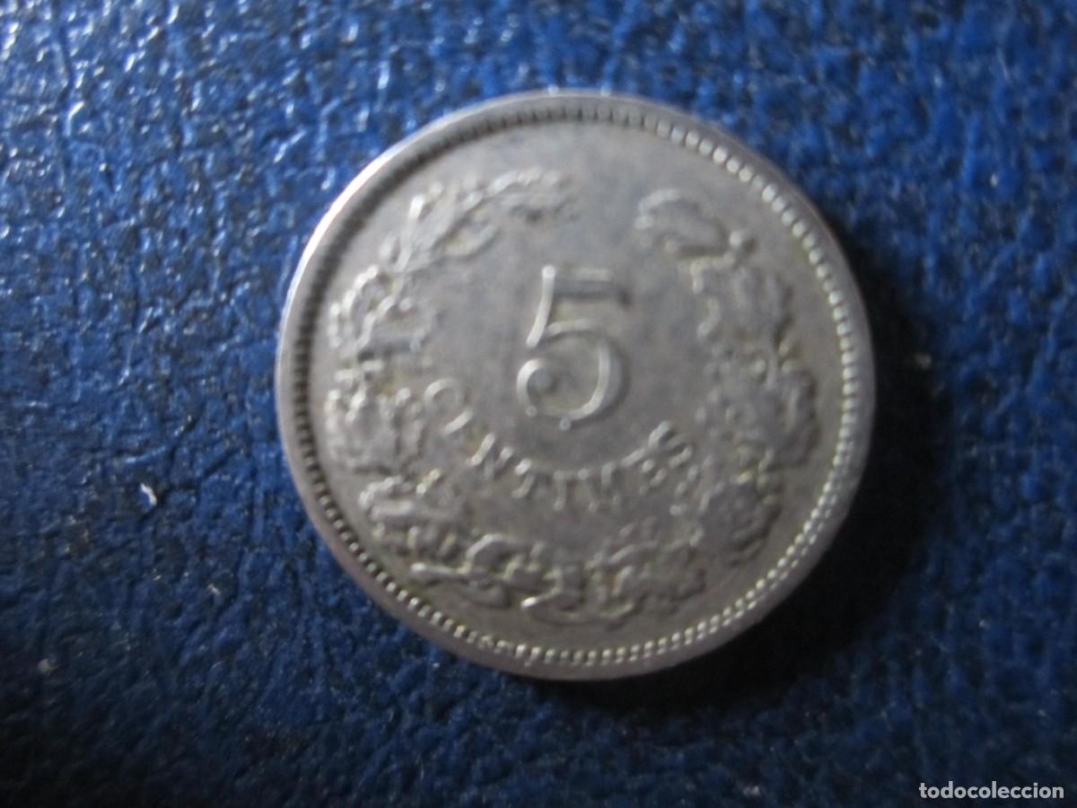 Old Coins of Europe: Luxemburgo 5 c&eacute;ntimos 1901