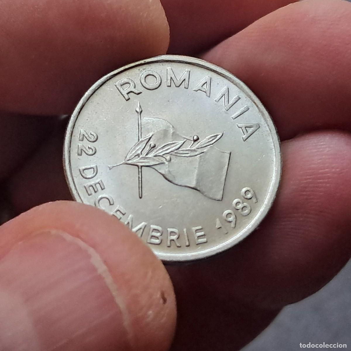 Monedas antiguas de Europa: MONEDA DE RUMAN&Iacute;A 10 LEI 1992 XF (Aniversario Revoluci&oacute;n) KM# 108, Sch&ouml;n# 125, N# 2078.