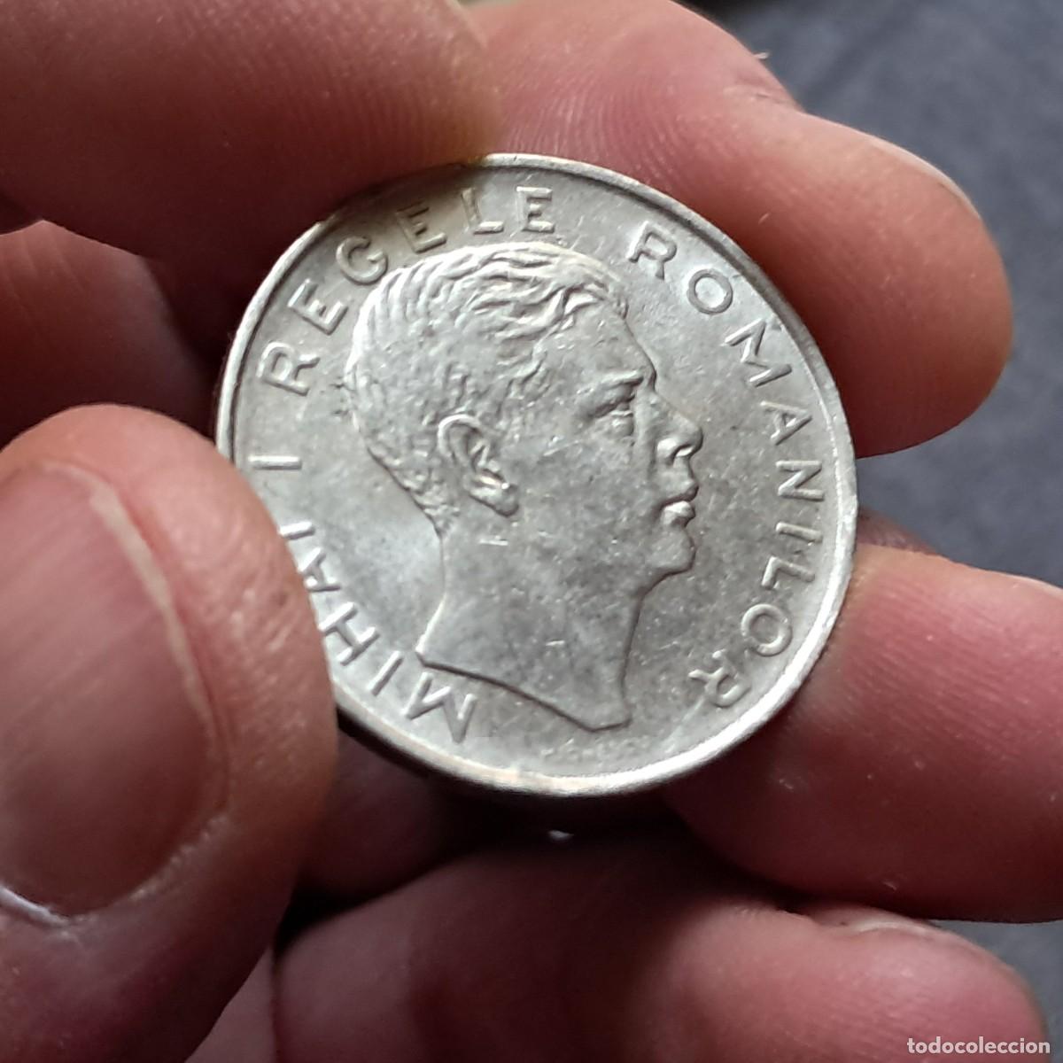 Monedas antiguas de Europa: MONEDA DE RUMAN&Iacute;A 100 LEI 1943 XF - Miguel I KM# 64, Sch&ouml;n# 78, N# 2385.