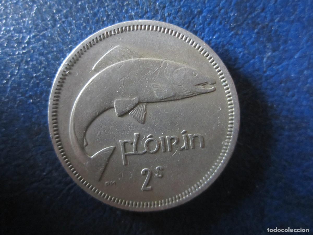 Monedas antiguas de Europa: Irlanda 2 chelines 1964
