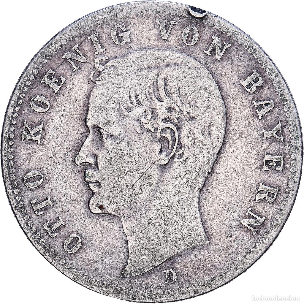 Monedas antiguas de Europa: [#1552097] Estados alemanes, BAVARIA, Otto, 2 Mark, 1896, Munich, Plata, BC+, KM:913