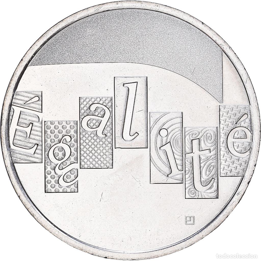 Monedas antiguas de Europa: [#1546350] Francia, 5 Euro, Egalit&eacute;, 2013, MDP, Vell&oacute;n, SC, KM:1758
