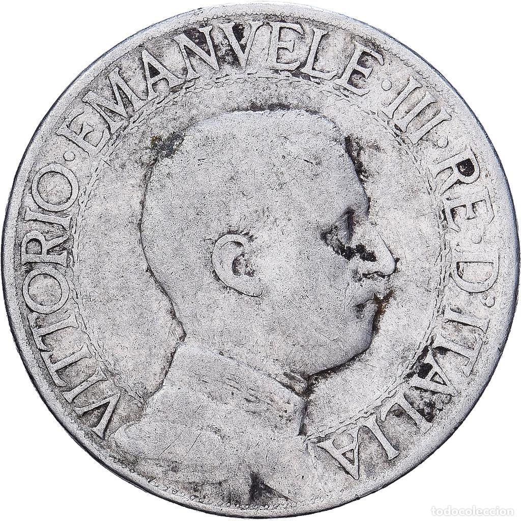 Monedas antiguas de Europa: [#1552129] Italia, Vittorio Emanuele III, Lira, 1913, Rome, Plata, BC+, KM:45