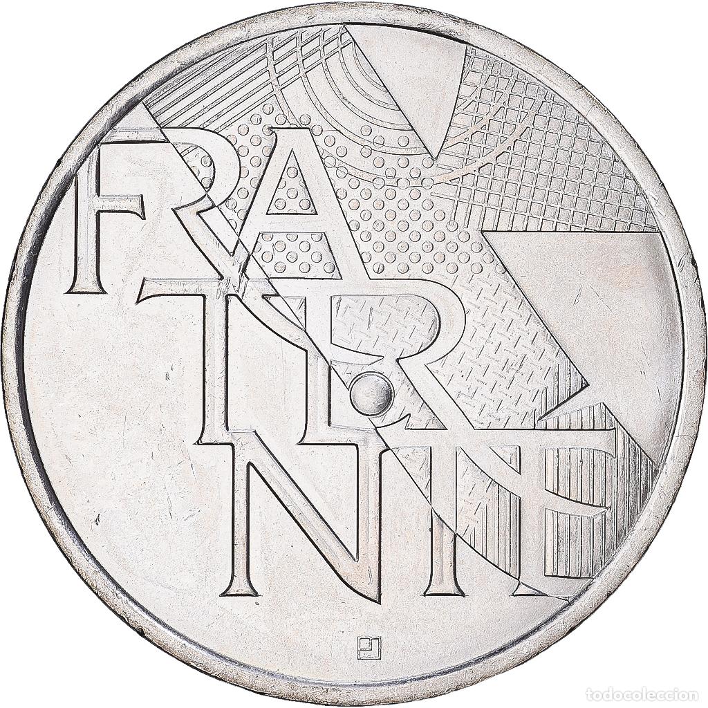 Monedas antiguas de Europa: [#1546353] Francia, 5 Euro, Fraternit&eacute;, 2013, MDP, Vell&oacute;n, SC