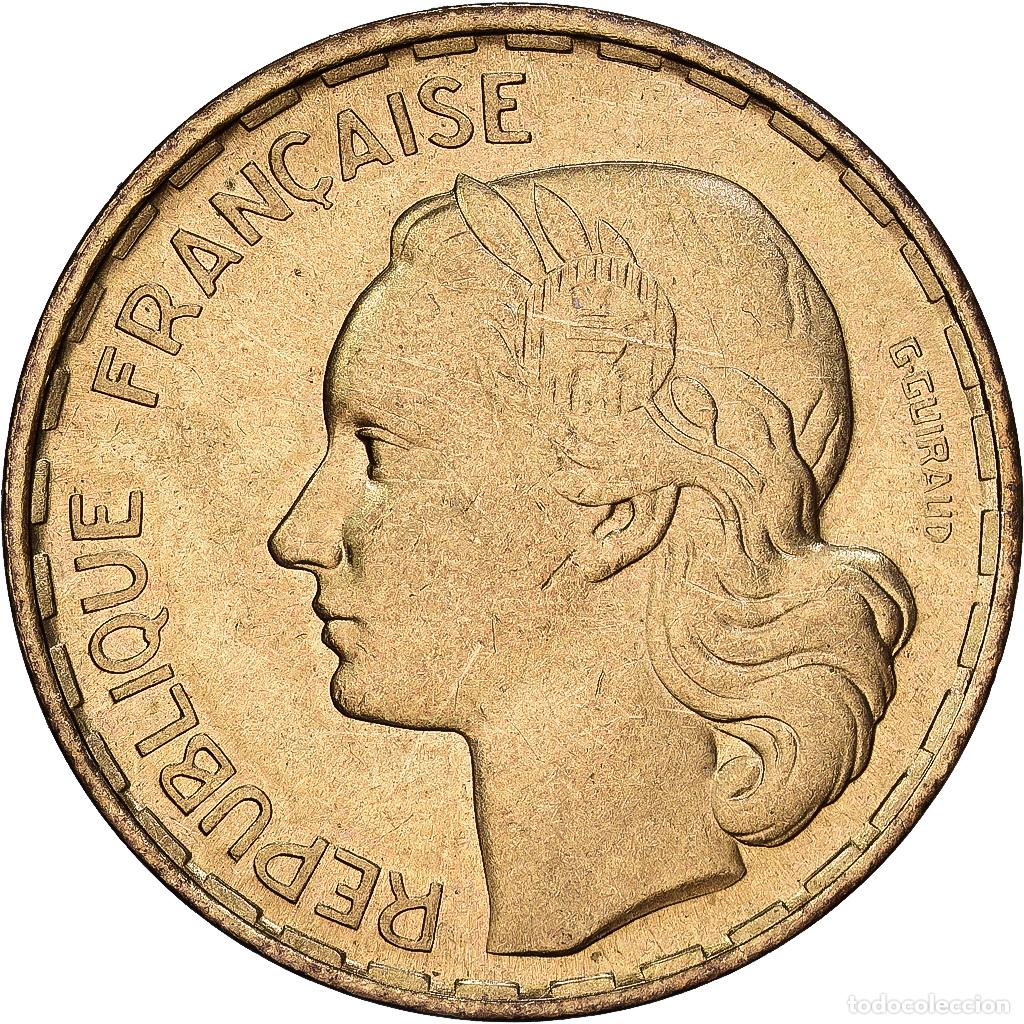Monedas antiguas de Europa: [#1546360] Francia, 50 Francs, Guiraud, 1954, Beaumont - Le Roger, Aluminio - bronce, EBC