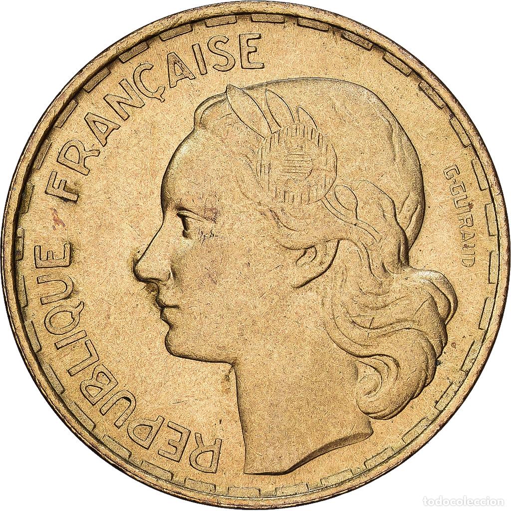 Monedas antiguas de Europa: [#1546361] Francia, 50 Francs, Guiraud, 1954, Beaumont - Le Roger, Aluminio - bronce, EBC