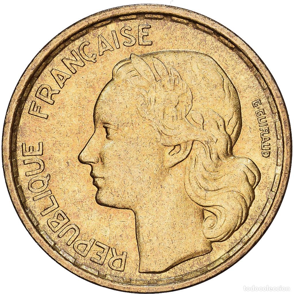 Monedas antiguas de Europa: [#1546366] Francia, 10 Francs, Guiraud, 1958, MDP, Aluminio - bronce, EBC, KM:915