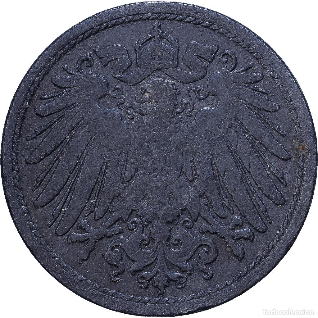 Monedas antiguas de Europa: [#1552188] ALEMANIA - IMPERIO, 10 Pfennig, 1918, Cinc, MBC, KM:26