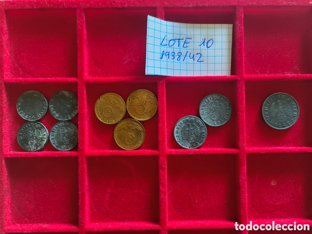 Monedas antiguas de Europa: Monedas Alemanas Nazis