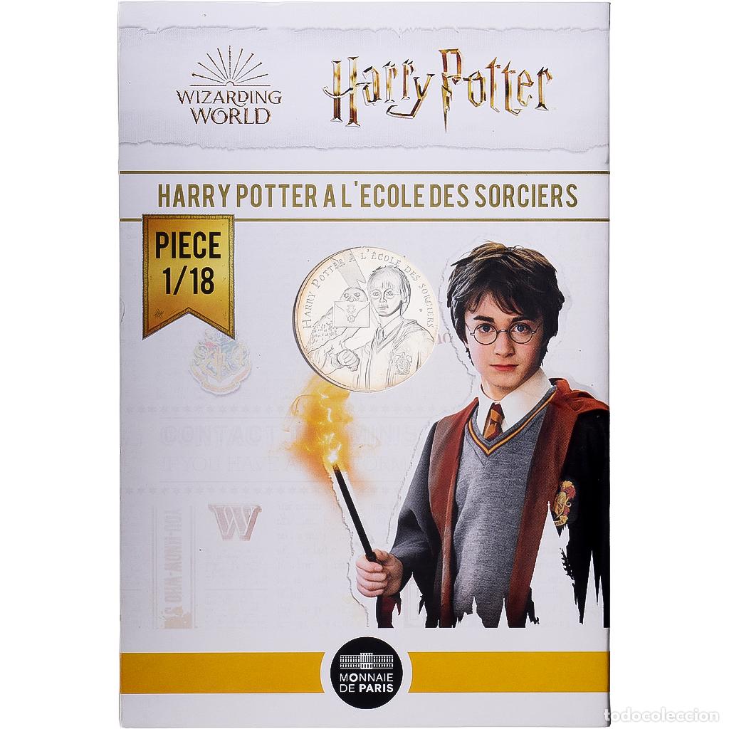 Monedas antiguas de Europa: [#1546390] Francia, 10 Euro, Harry Potter &agrave; l'&eacute;cole des sorciers (1/18), 2021, MDP