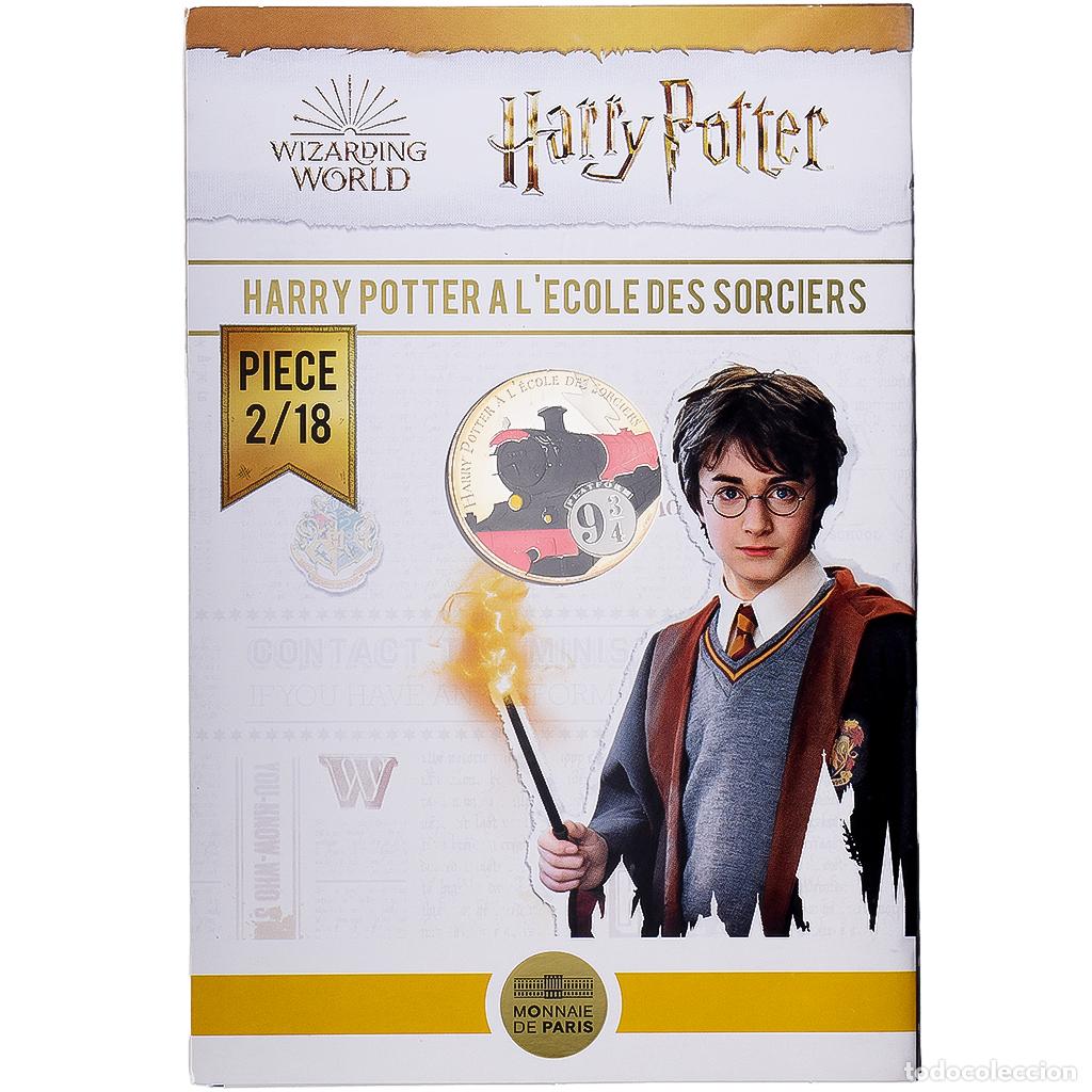 Monedas antiguas de Europa: [#1546391] Francia, 10 Euro, Harry Potter &agrave; l'&eacute;cole des sorciers (2/18), 2021, MDP