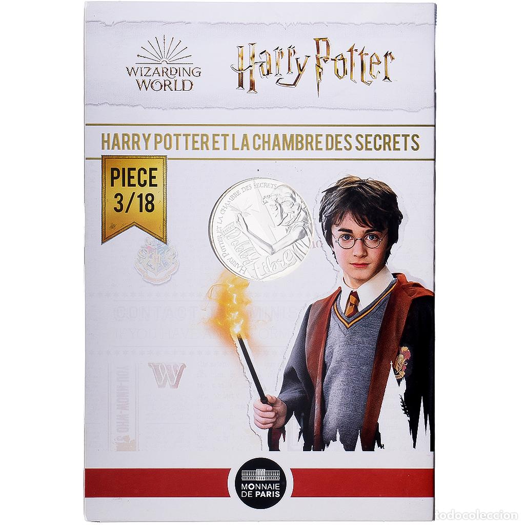 Monedas antiguas de Europa: [#1546392] Francia, 10 Euro, Harry Potter et la Chambre des Secrets (3/18), 2021, MDP
