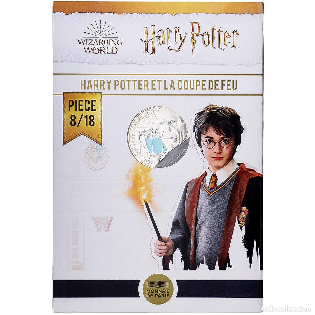 Monedas antiguas de Europa: [#1546397] Francia, 10 Euro, Harry Potter et la coupe de feu (8/18), 2021, MDP, Vell&oacute;n