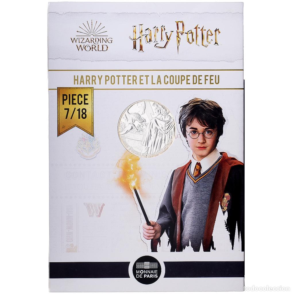 Monedas antiguas de Europa: [#1546396] Francia, 10 Euro, Harry Potter et la coupe de feu (7/18), 2021, MDP, Vell&oacute;n