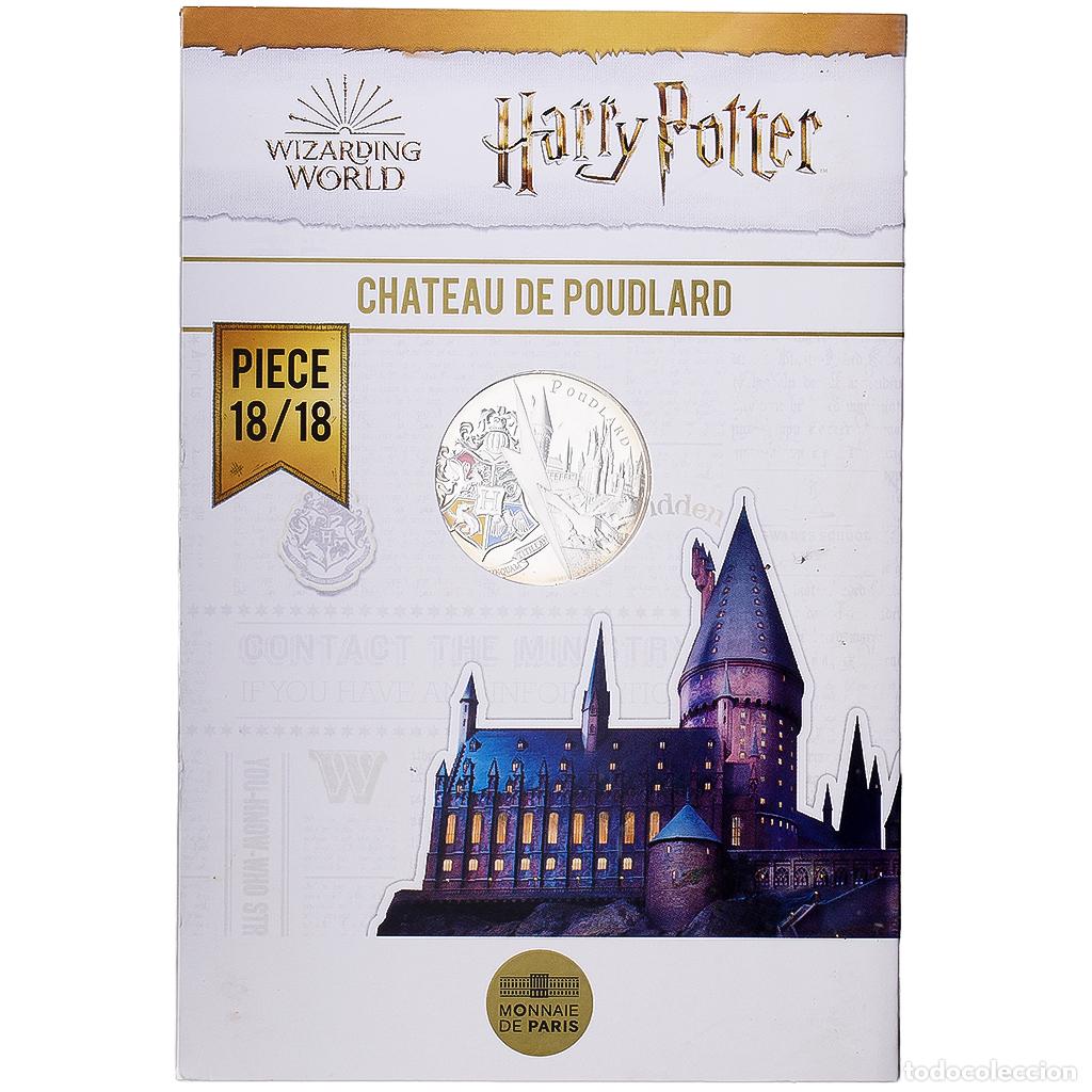 Monedas antiguas de Europa: [#1546407] Francia, 10 Euro, Harry Potter - Ch&acirc;teau de Poudlard (18/18), 2021, MDP