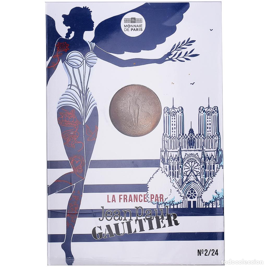 Monedas antiguas de Europa: [#1546410] Francia, 10 Euro, La France par Jean-Paul Gaultier (2/24), 2017, MDP, Vell&oacute;n