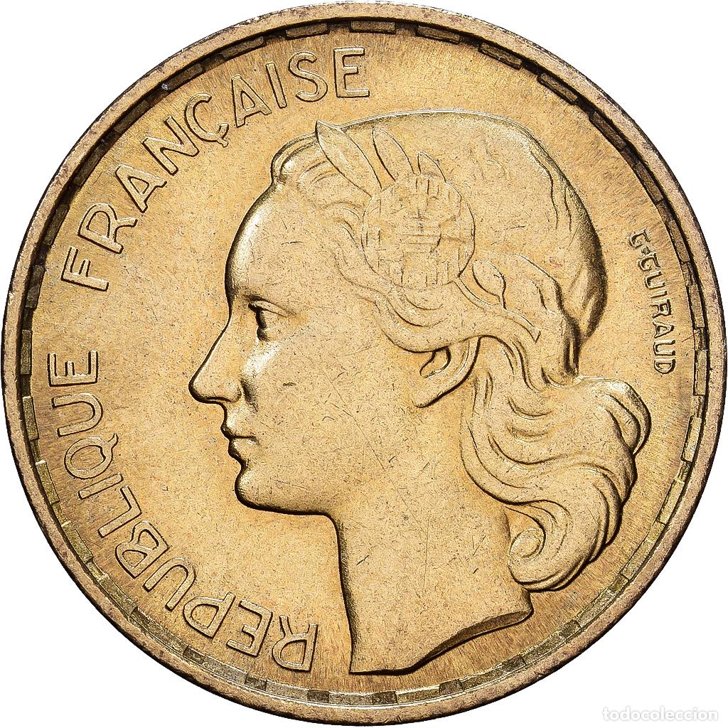 Monedas antiguas de Europa: [#1546450] Francia, 20 Francs, Guiraud, 1952, MDP, Cobre - aluminio, EBC+, Gadoury:865