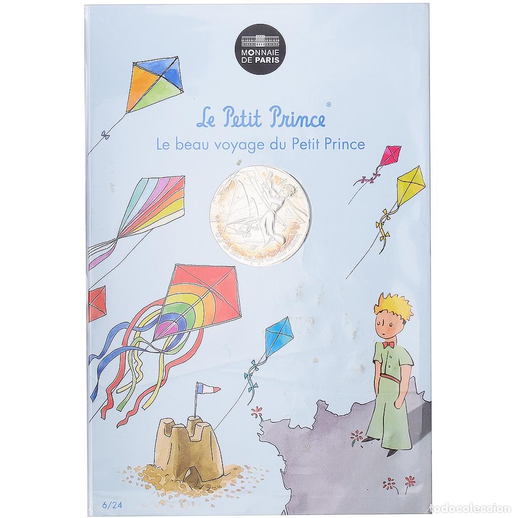Monedas antiguas de Europa: [#1546416] Francia, 10 Euro, Le beau voyage du Petit Prince, 2016, MDP, Vell&oacute;n, SC