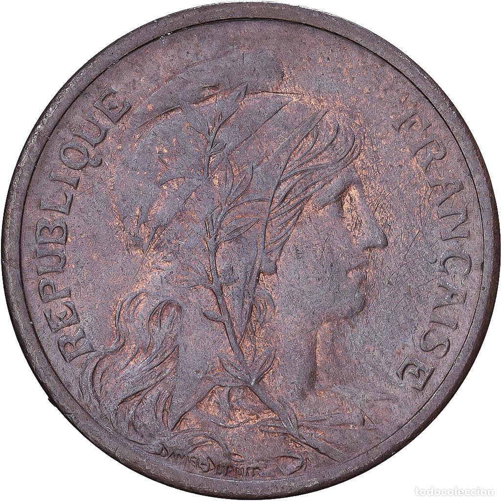 Monete antiche di Europa: [#1546523] Francia, 2 Centimes, Daniel-Dupuis, 1916, MDP, Bronce, EBC, Gadoury:107