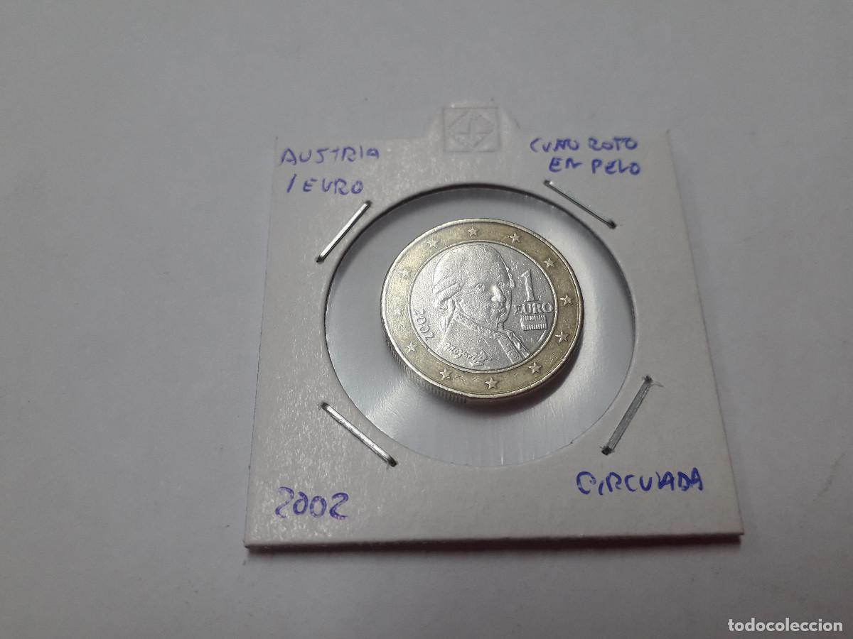 Monedas antiguas de Europa: 003800NUM-X0042-Austria - 1 &euro; -2002 - Cu&ntilde;o roto en el pelo - encartonada
