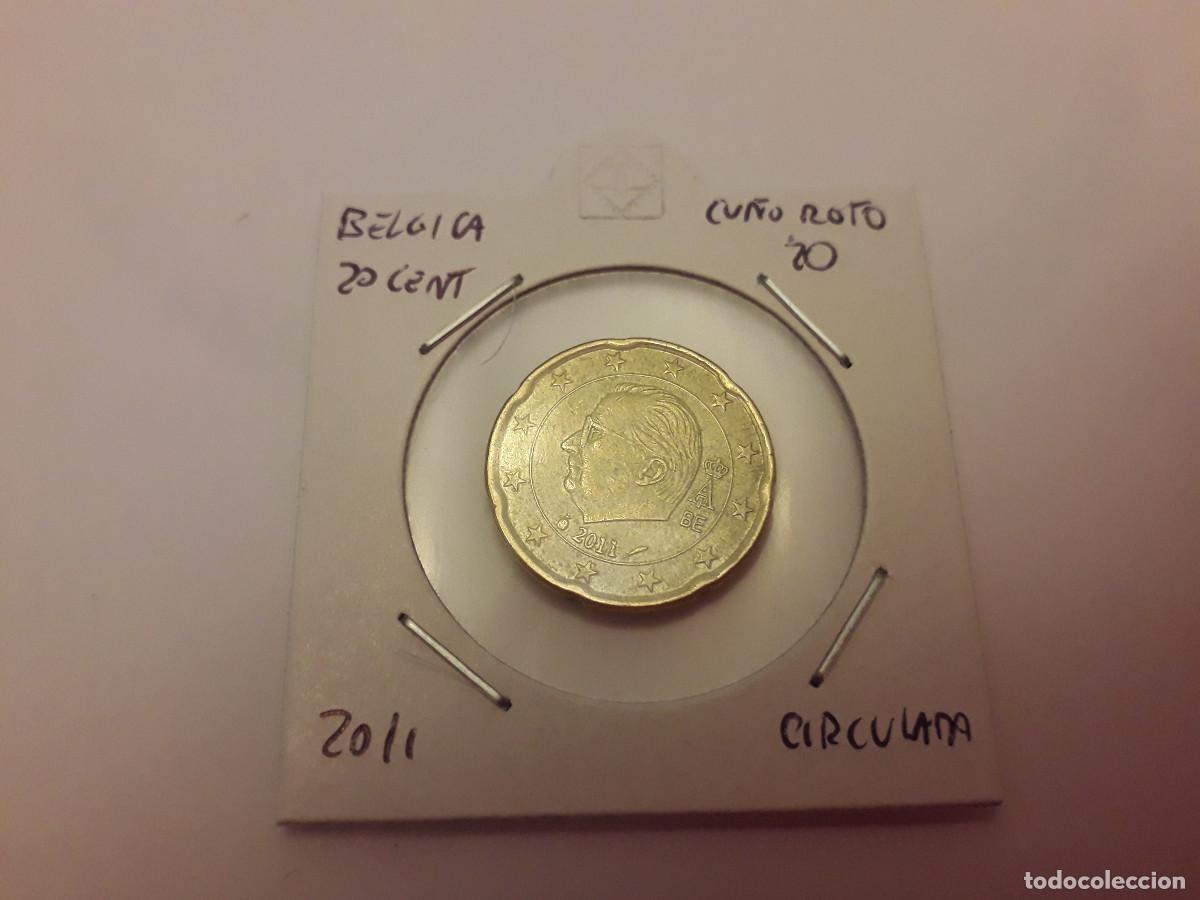 Monedas antiguas de Europa: 003807NUM-X0049-Belgica - 20 cent &euro; -2011 - Cu&ntilde;o roto EN EL 20 - encartonada