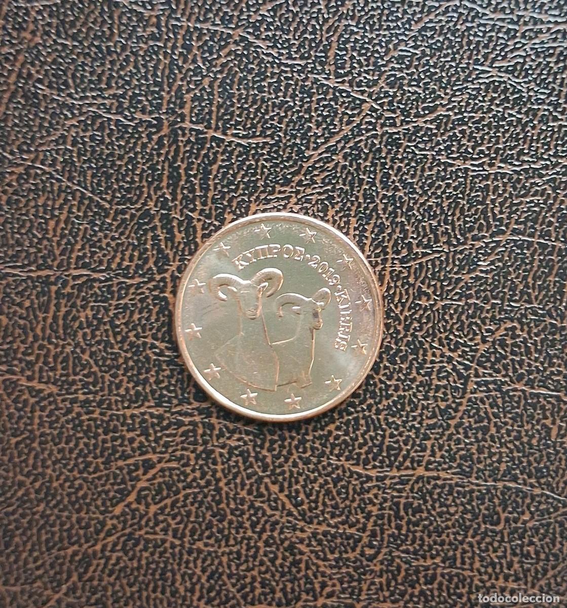 Monedas antiguas de Europa: 5 Euro Cent Chipre 2019 - Foto 2