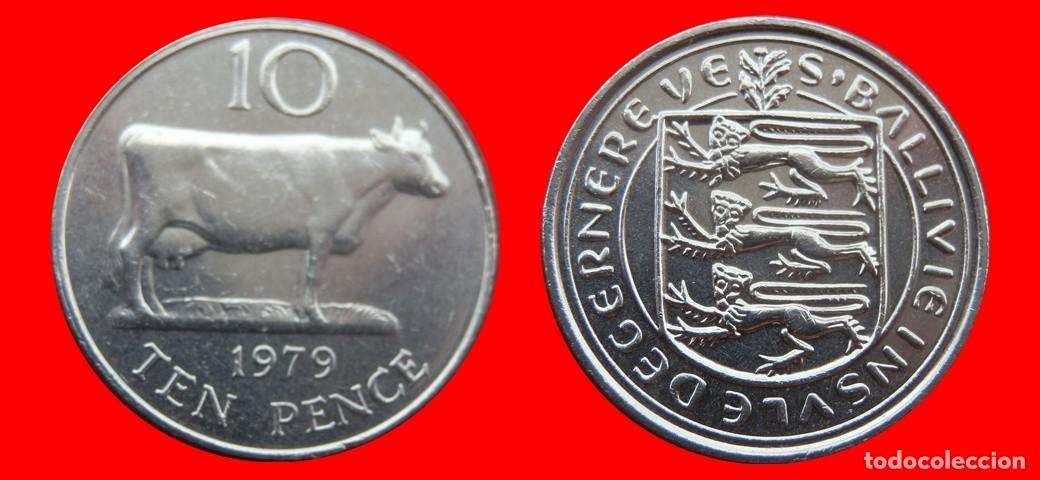 Monedas antiguas de Europa: 10 PENIQUES PENCE 1979 GUERNESEY-155088