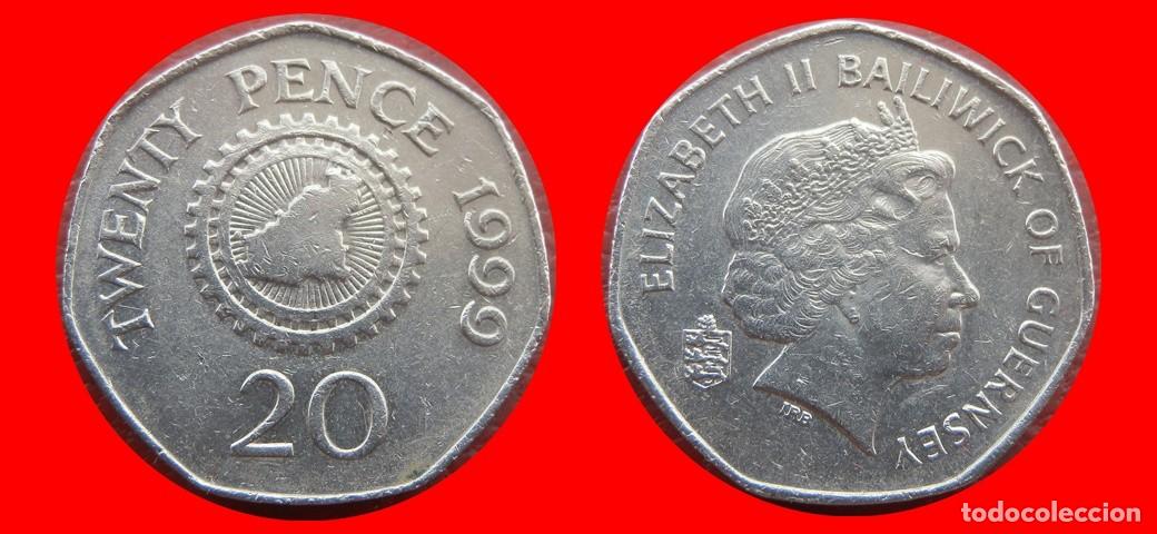 Monedas antiguas de Europa: 20 PENIQUES PENCE 1999 GUERNESEY-155096