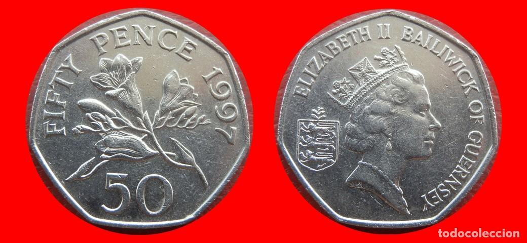 Monedas antiguas de Europa: 50 PENIQUES PENCE 1997 GUERNESEY-155106