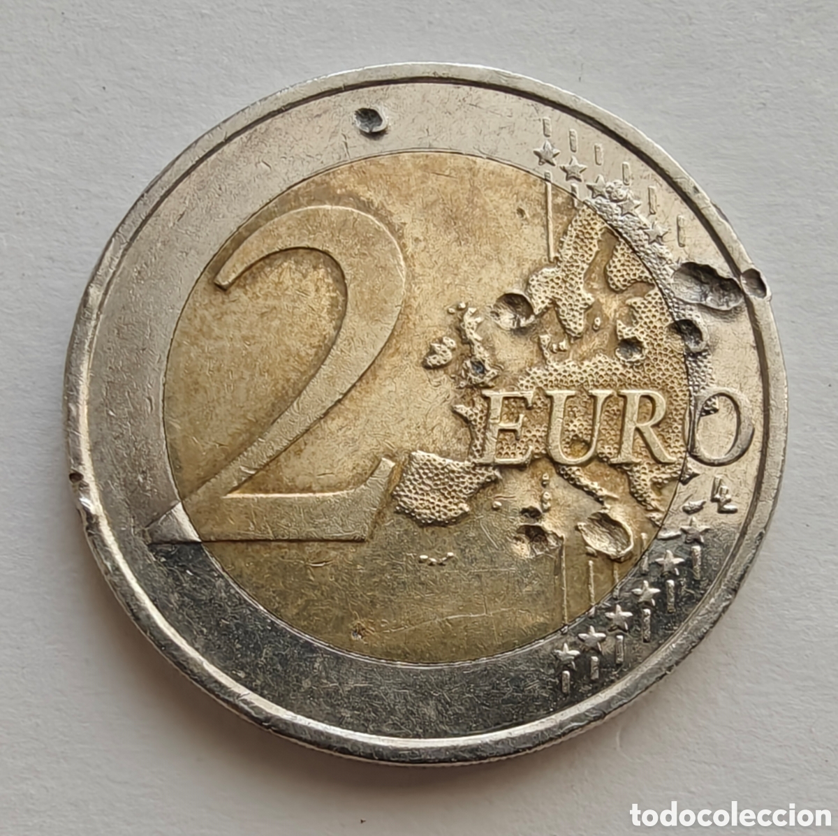 Monedas antiguas de Europa: Moneda 2 Euros Alemania Error Acu&ntilde;aci&oacute;n