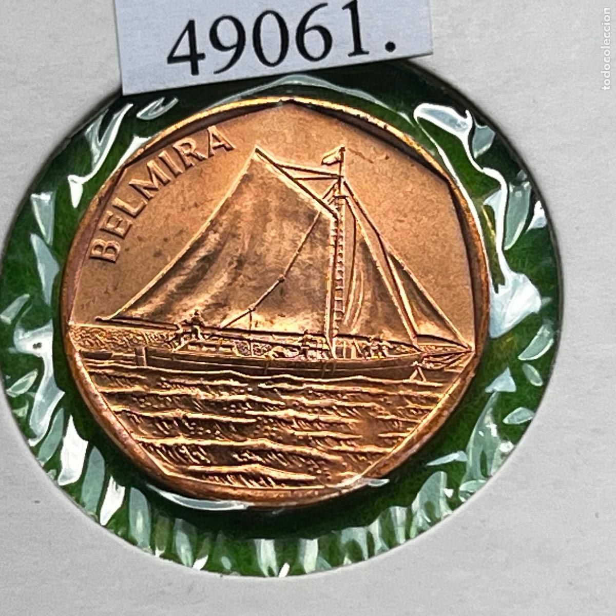 Monedas antiguas de Europa: Cabo Verde 5 escudos 1994 velero Belmira