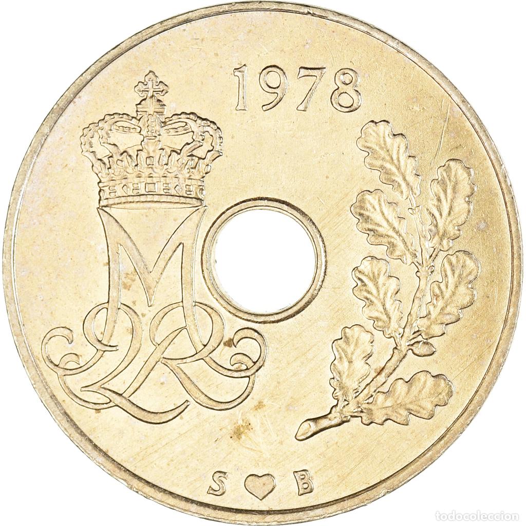Monedas antiguas de Europa: [#1464530] Moneda, Dinamarca, 25 &Ouml;re, 1978