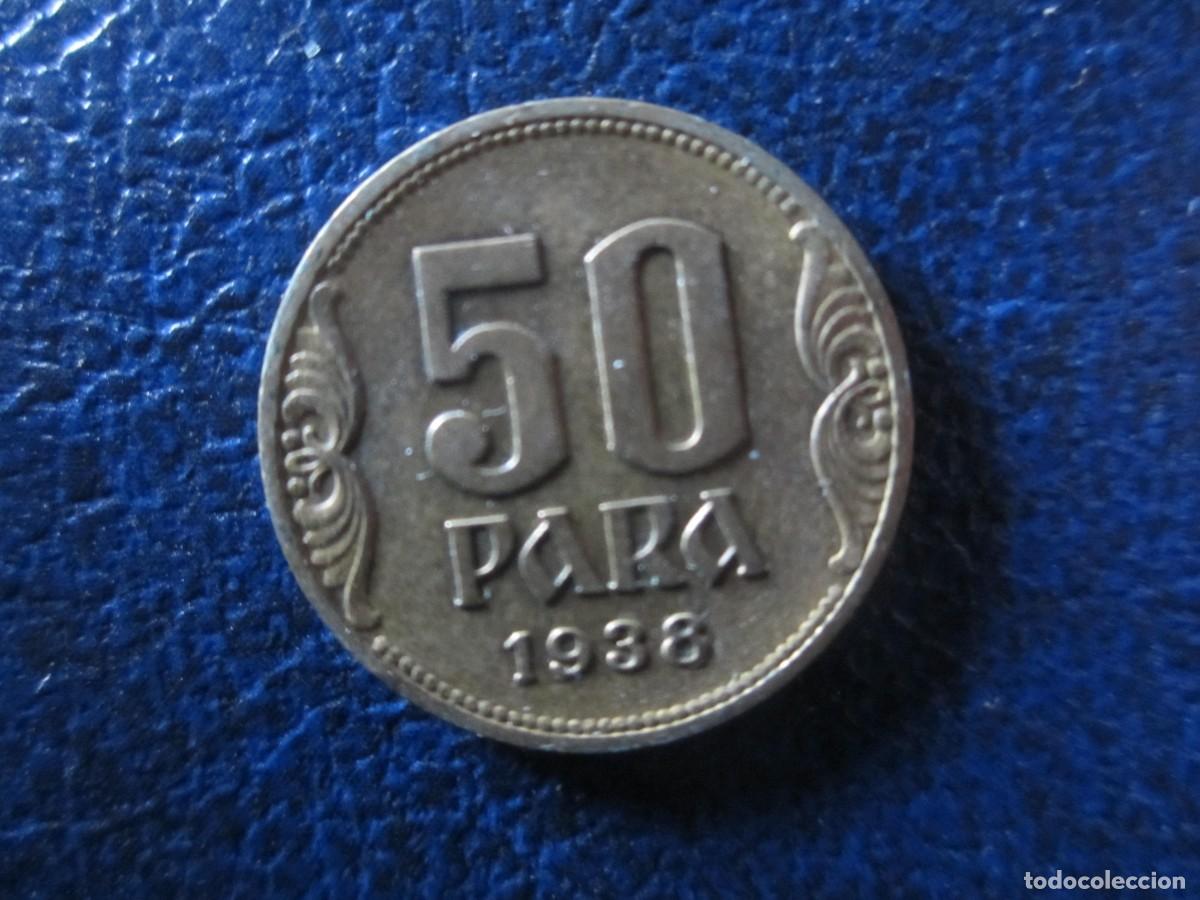 Monedas antiguas de Europa: Yugoslavia 50 para 1938