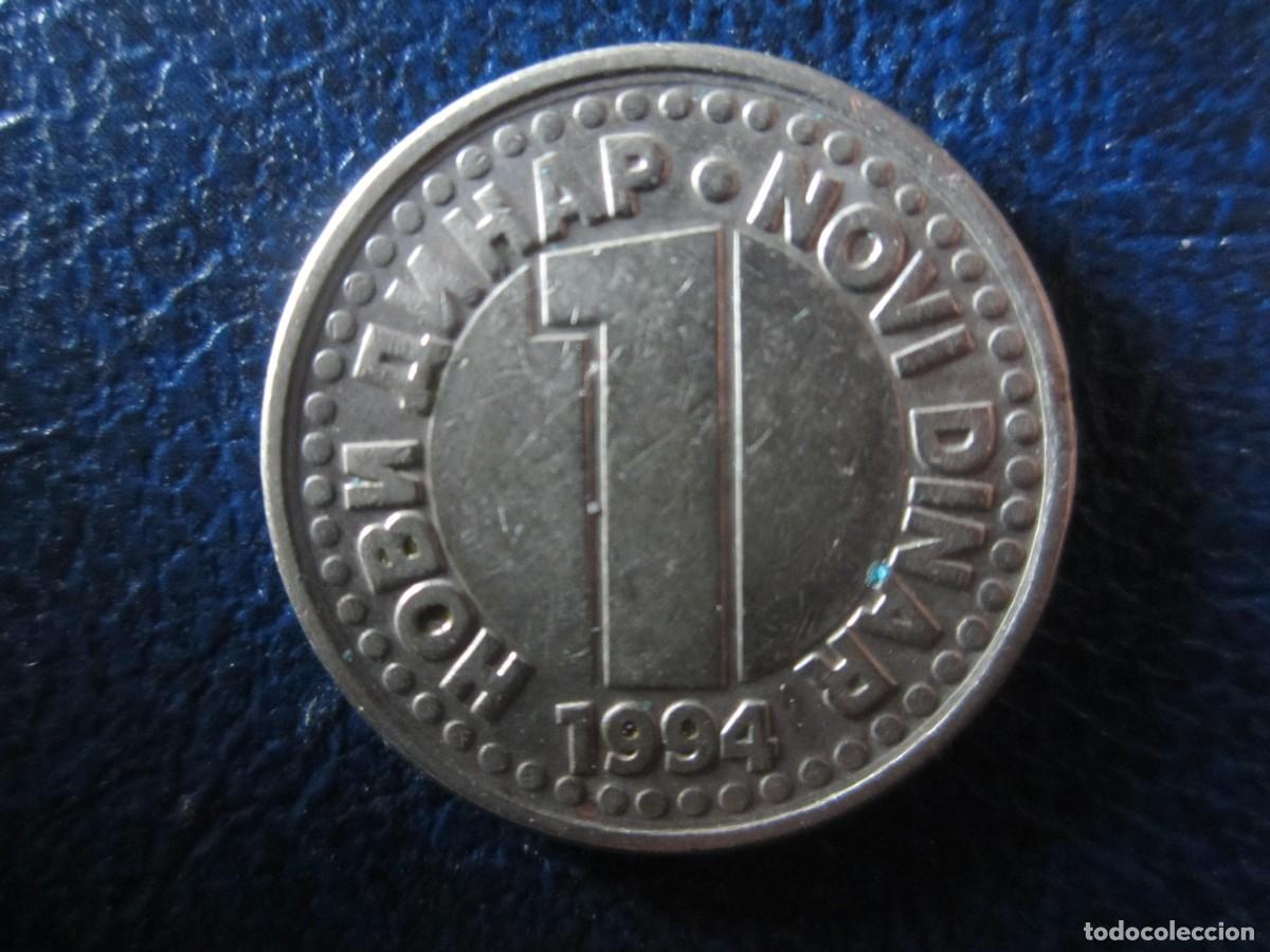 Monedas antiguas de Europa: Yugoslavia 1 Novi Dinar 1994