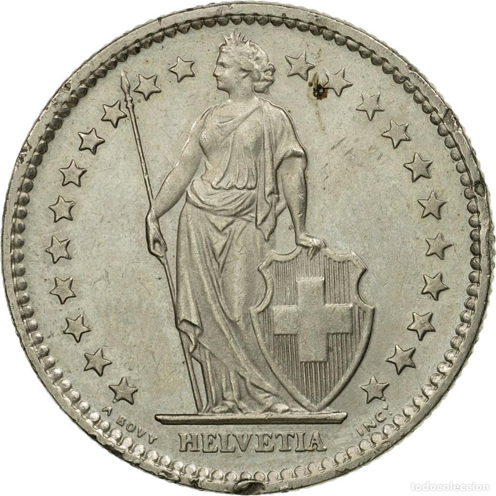 Monedas antiguas de Europa: [#536874] Moneda, Suiza, 2 Francs, 1982, Bern, MBC, Cobre - n&iacute;quel, KM:21a.2