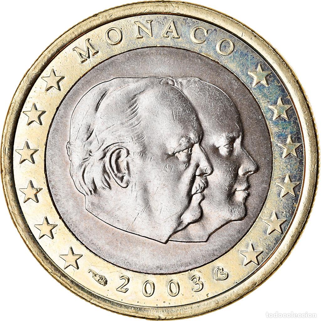 Monedas antiguas de Europa: [#789068] M&oacute;naco, Euro, 2003, SC, Bimet&aacute;lico, KM:173