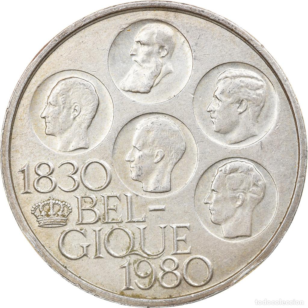 Monedas antiguas de Europa: [#885171] Moneda, B&eacute;lgica, Baudouin I, 500 Francs, 500 Frank, 1980, Brussels, MBC+, Plata