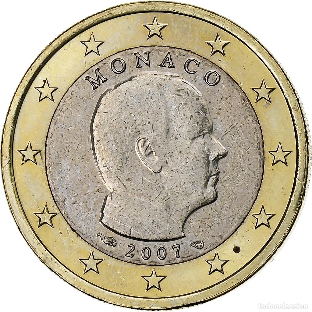 Monedas antiguas de Europa: [#132439] M&oacute;naco, Albert II, Euro, 2007, MDP, Bimet&aacute;lico, SC