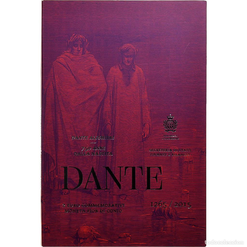 Monedas antiguas de Europa: [#869967] San Marino, 2 Euro, Dante Alighieri, 2015, Rome, Bimet&aacute;lico, FDC