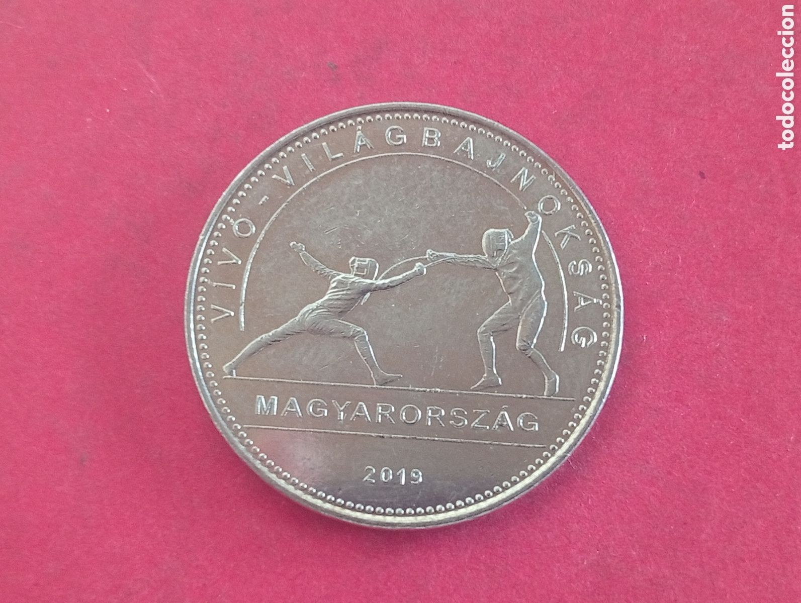 Monedas antiguas de Europa: 50 forint de Hungr&iacute;a 2019