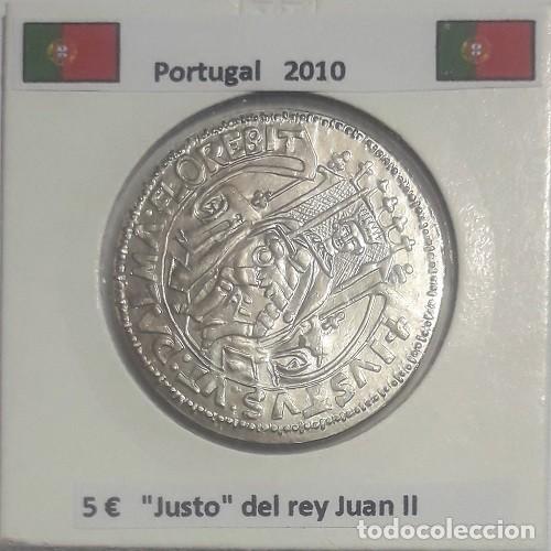 Monedas antiguas de Europa: 5 euros Portugal 2010 Morabitino de D. Joao II cu/ni