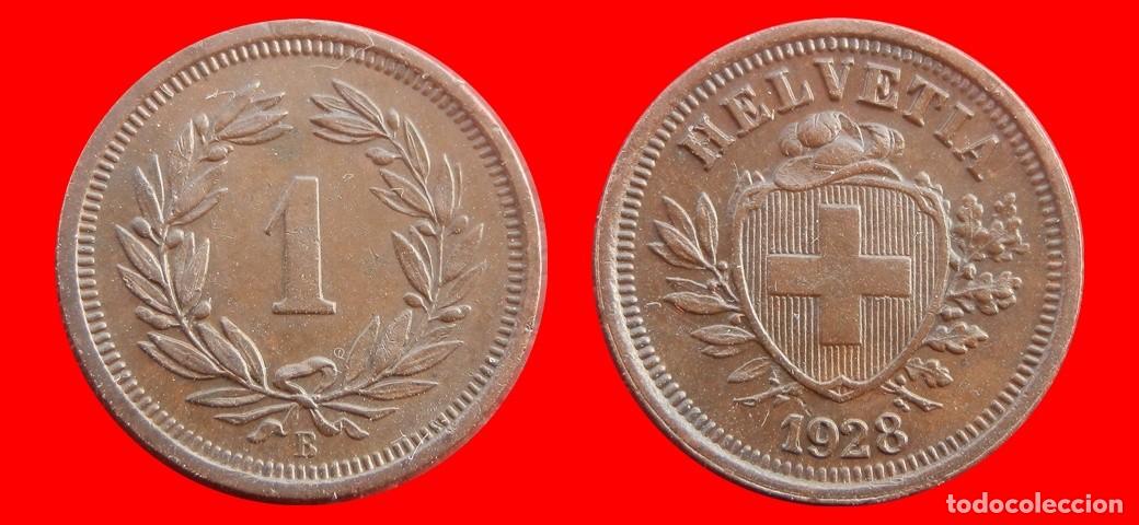 Monedas antiguas de Europa: 1 RAPPEN 1928 SUIZA-155109