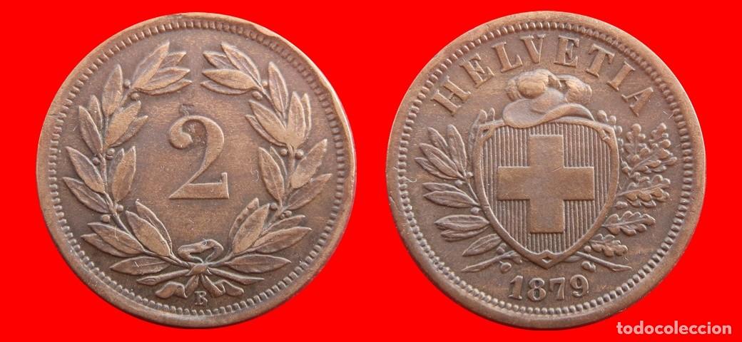 Monedas antiguas de Europa: 2 RAPPEN 1879 SUIZA-155114