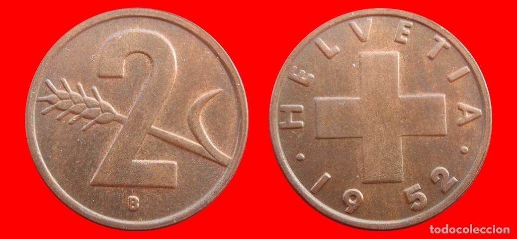 Monedas antiguas de Europa: 2 RAPPEN 1952 SUIZA-155116