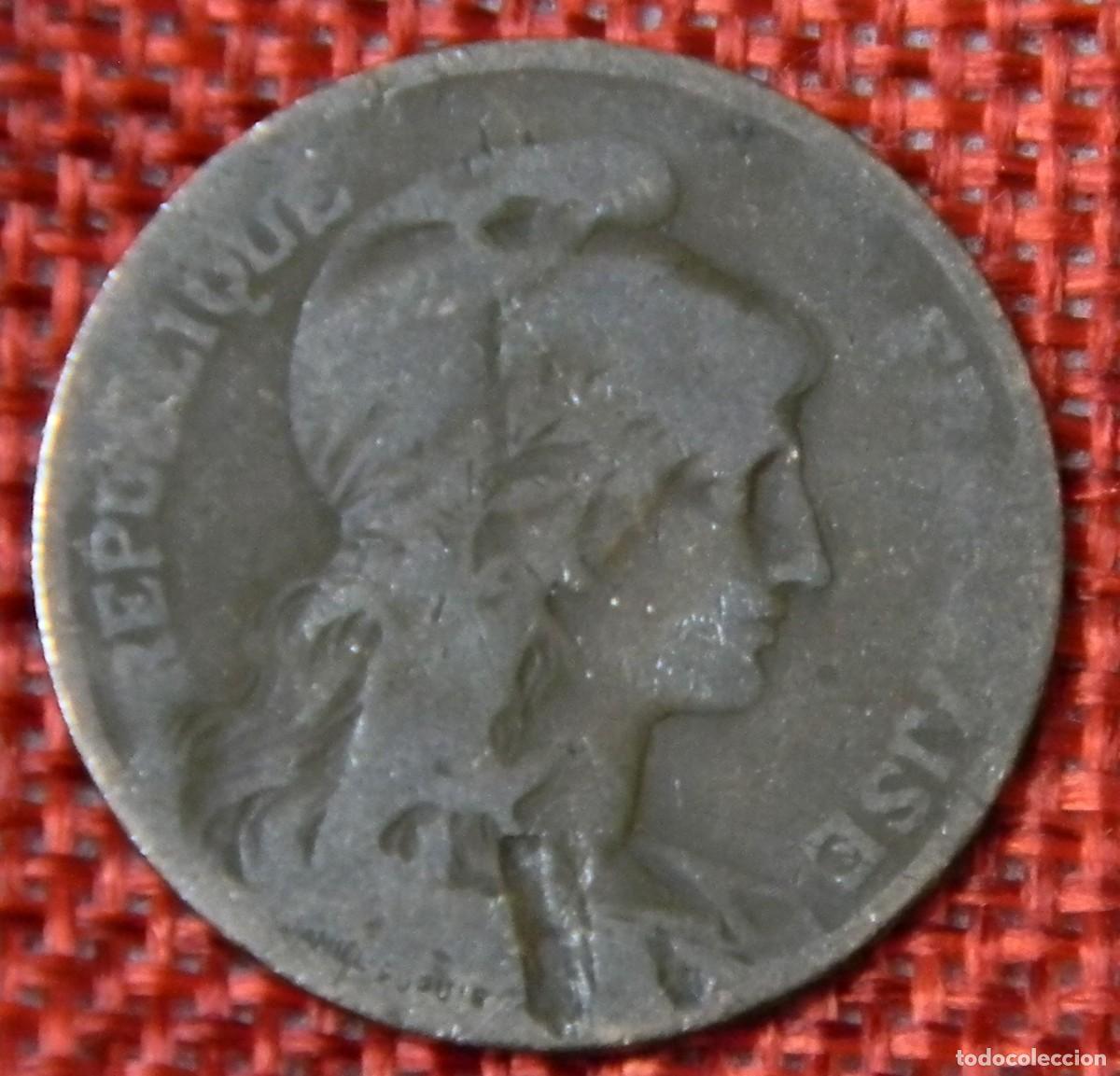 Monedas antiguas de Europa: Francia France - 5 Centimes del a&ntilde;o 1899 - KM# 842