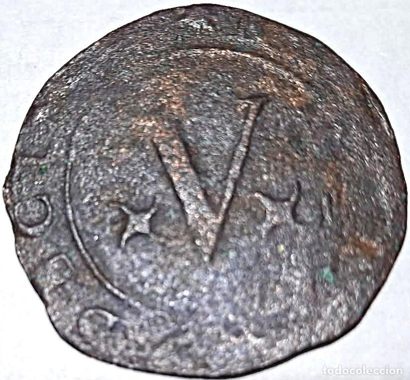 Monedas antiguas de Europa: Portugal, 5 Reis de Sebasti&aacute;n I (1557/1578), VAZ-82. la de las fotos.